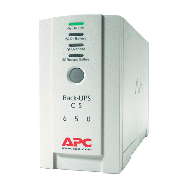 UPS APC BK650EI, 650VA, 400W, 7A, 230V, DB-9 RS-232/USB. – CyberMarket