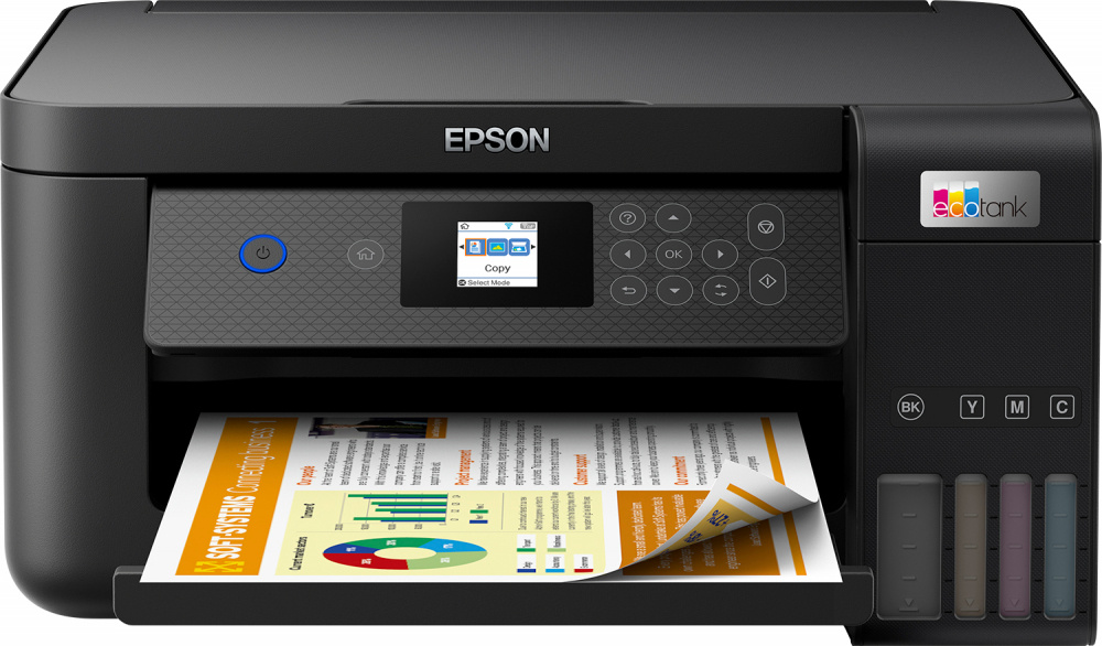 Impresora Multifuncional de tinta Epson EcoTank L4260,  imprime/escanea/copia, Wi-Fi/USB – CyberMarket