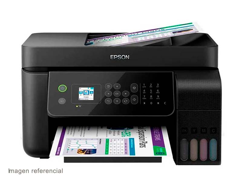 Impresora Multifuncional de tinta continua Epson L5590, USB/LAN/Wifi –  CyberMarket